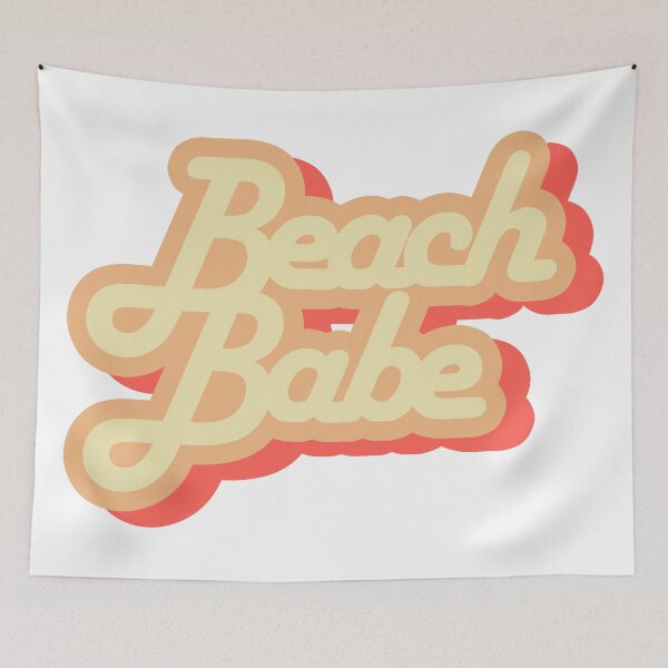 Item preview, Beach Babe Orange designed and sold by Creations-By-Em.