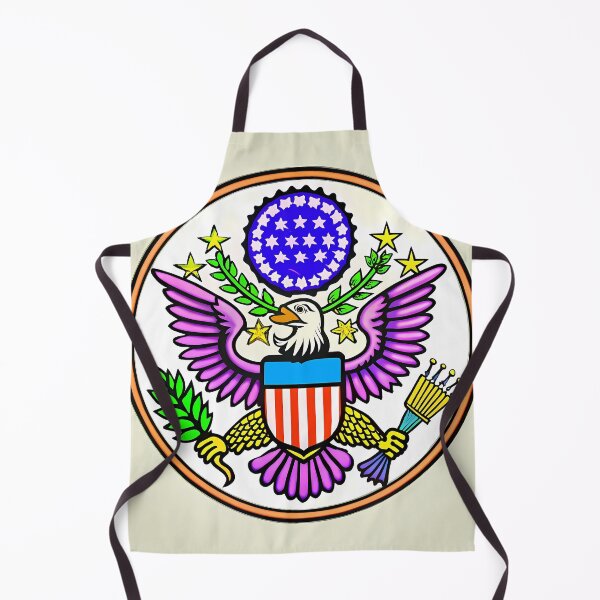 Item preview, Great Seal American Eagle Symbolic Art USA Colors designed and sold by ART ATTACK ZONE.
