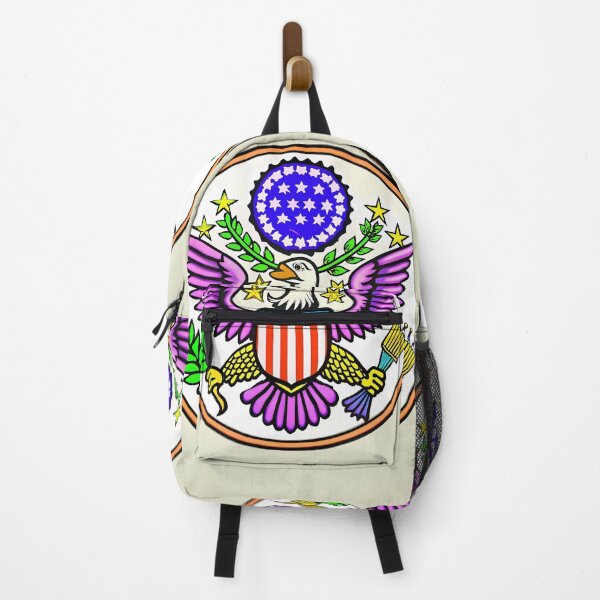 Item preview, Great Seal American Eagle Symbolic Art USA Colors designed and sold by ART ATTACK ZONE.