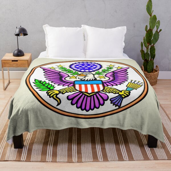 Item preview,  Great Seal American Eagle Symbolic Art USA Colors designed and sold by ART ATTACK ZONE.