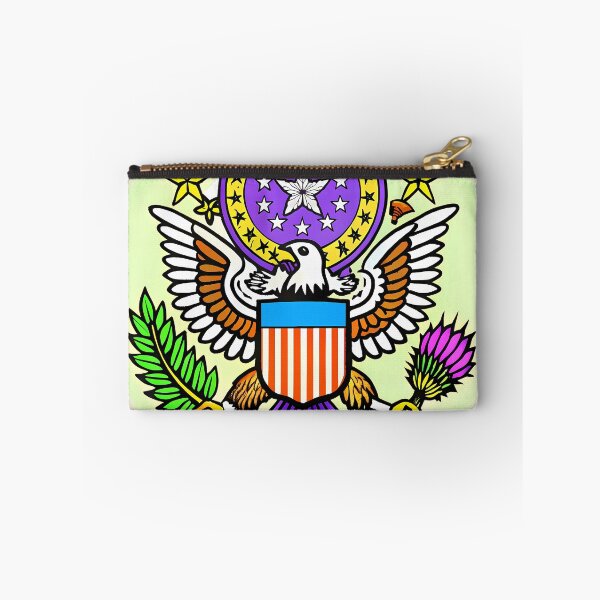 Item preview, Psychedelic Seal American Eagle Symbolic Art USA designed and sold by ART ATTACK ZONE.