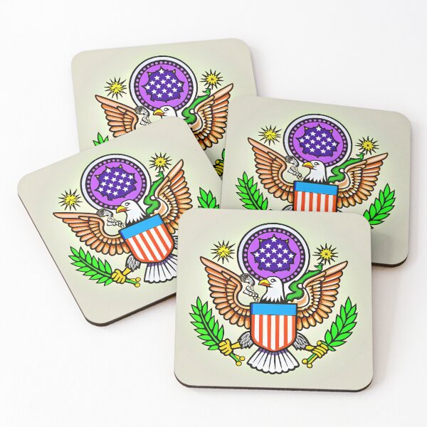 Item preview, United States Seal American Eagle Symbolic Art USA designed and sold by ART ATTACK ZONE.