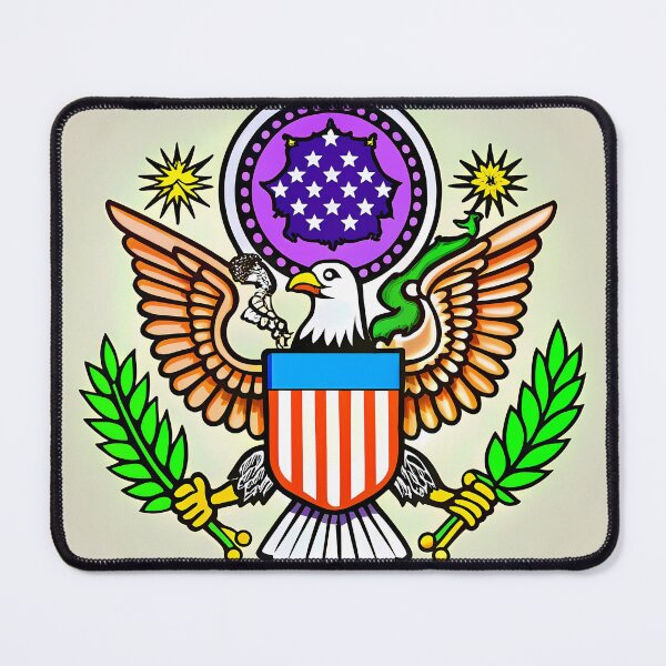 Item preview, United States Seal American Eagle Symbolic Art USA designed and sold by ART ATTACK ZONE.