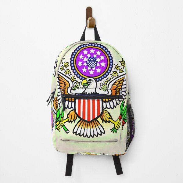 Item preview, Patriotic Emblem Seal American Eagle Symbolic Art USA designed and sold by ART ATTACK ZONE.