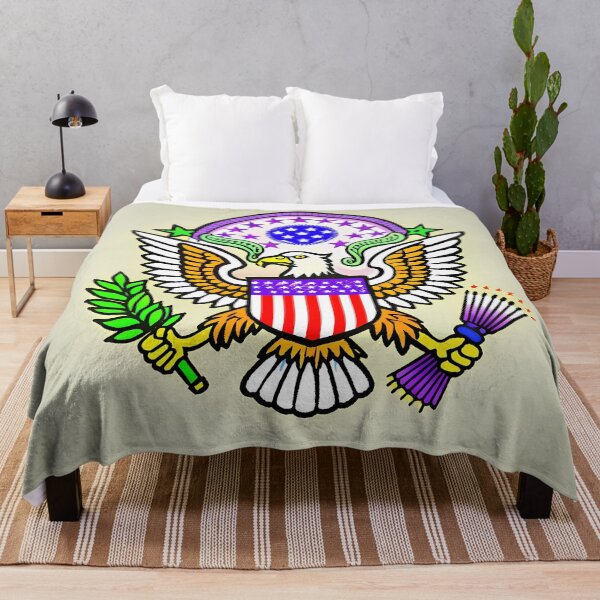 Item preview, Design Modern Seal American Eagle Symbolic Art USA designed and sold by ART ATTACK ZONE.