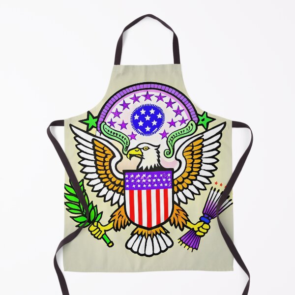 Item preview, Design Modern Seal American Eagle Symbolic Art USA designed and sold by ART ATTACK ZONE.
