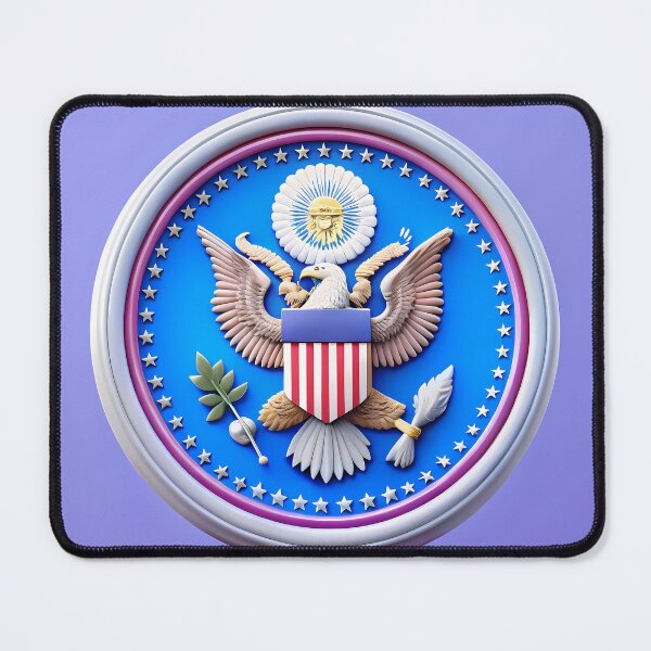 Item preview, 3d design Seal American Eagle Symbolic Art USA designed and sold by ART ATTACK ZONE.