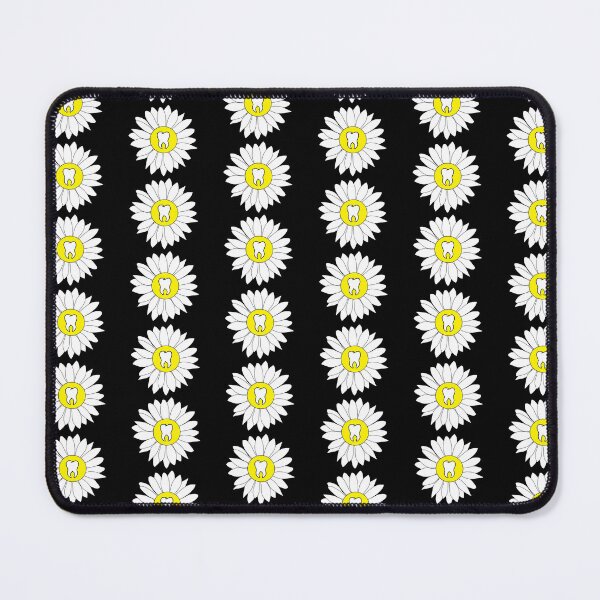 Item preview, White & Yellow Flower Tooth designed and sold by thehippiehygienist.