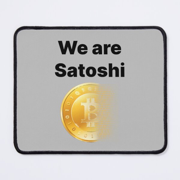 Item preview, Bitcoin we are satoshi black text designed and sold by Funt-Case.