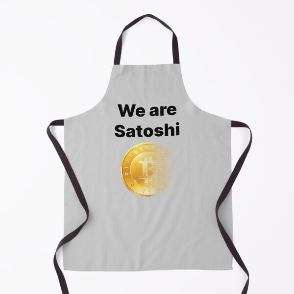 Item preview, Bitcoin we are satoshi black text designed and sold by Funt-Case.