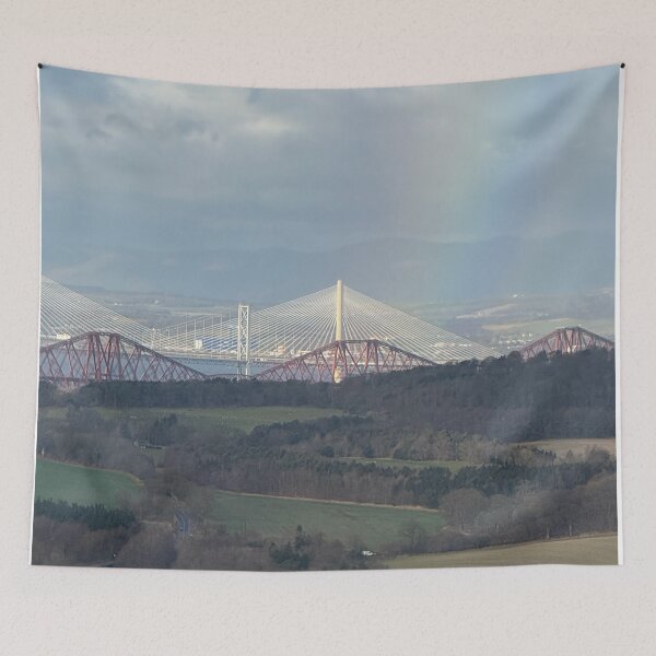 Item preview, Forth Bridge Under a Rainbow designed and sold by Marylou Badeaux.