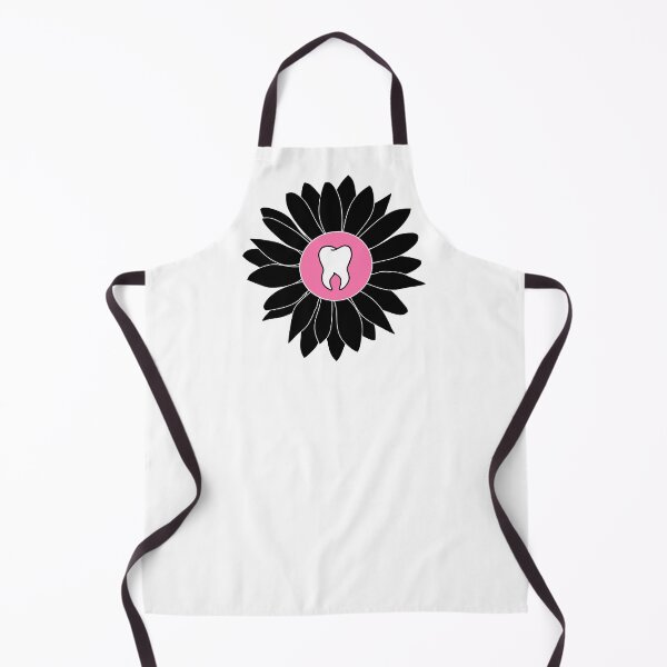 Item preview, Black & Pink Flower Tooth designed and sold by thehippiehygienist.