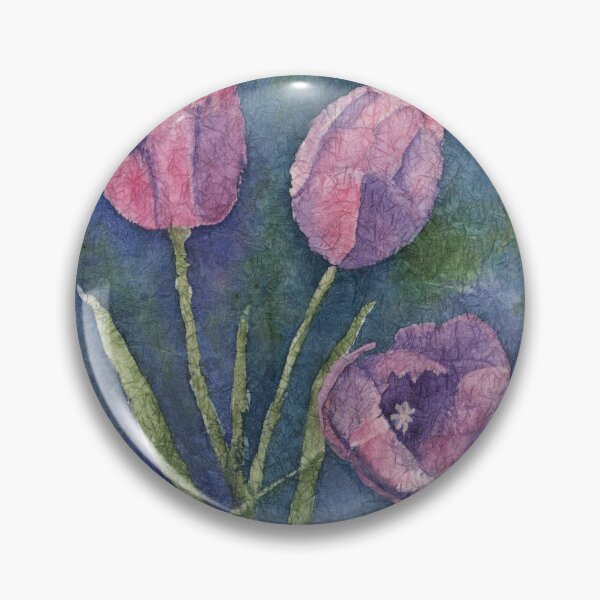 Item preview, Three Pink Tulips 2 designed and sold by The Elderberry Blossom.