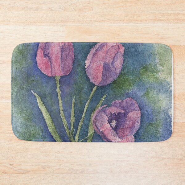 Item preview, Three Pink Tulips 2 designed and sold by The Elderberry Blossom.