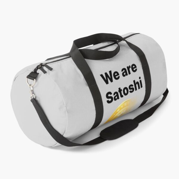 Item preview, Bitcoin we are satoshi black text designed and sold by Funt-Case.