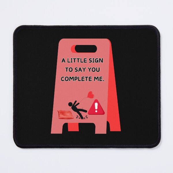 Item preview, A little sign to say You Complete Me. designed and sold by AlwaysHome.