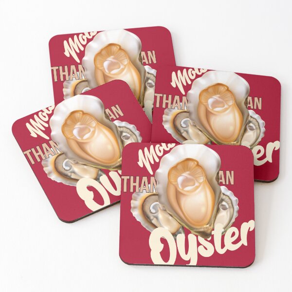 Item preview, Moister Than An Oyster Retro Funny Graphic – Unique Humor for Cat Lovers & Trendy Casual designed and sold by LuxeGraphix.