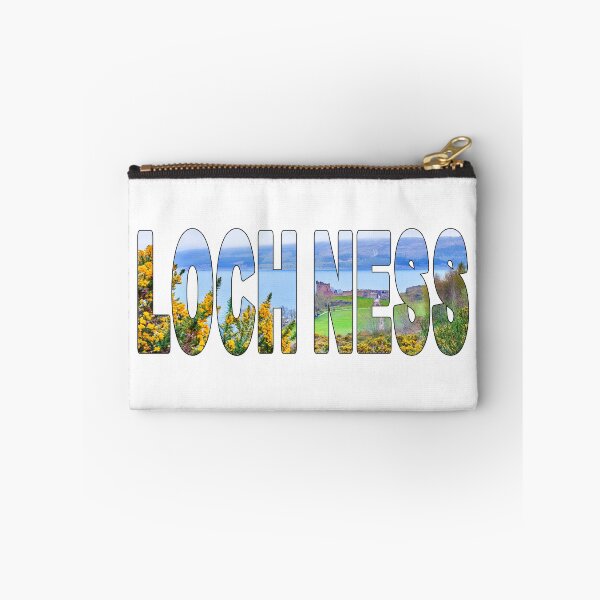 Item preview, LOCH NESS - Urquhart Castle Scotland Yellow Gorse Flowers designed and sold by Adam Gormley.