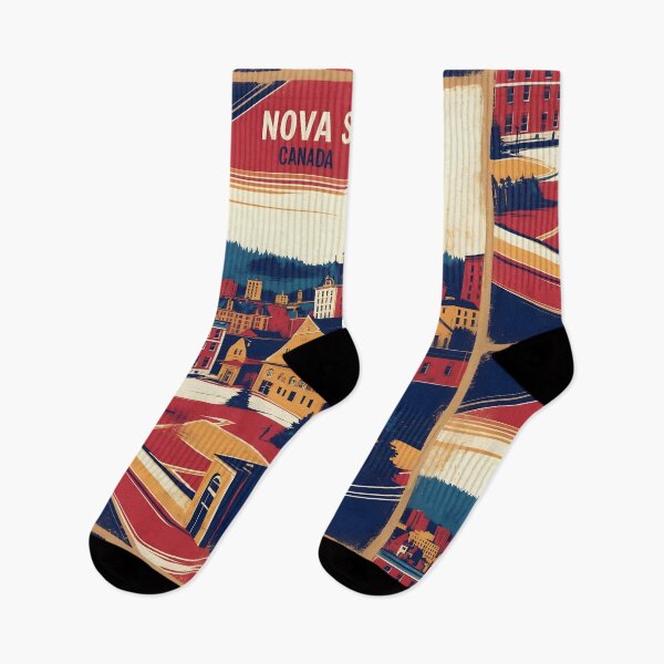 Item preview, Nova Scotia Canada 1950s Vintage Travel Tourism designed and sold by TravelersGems.