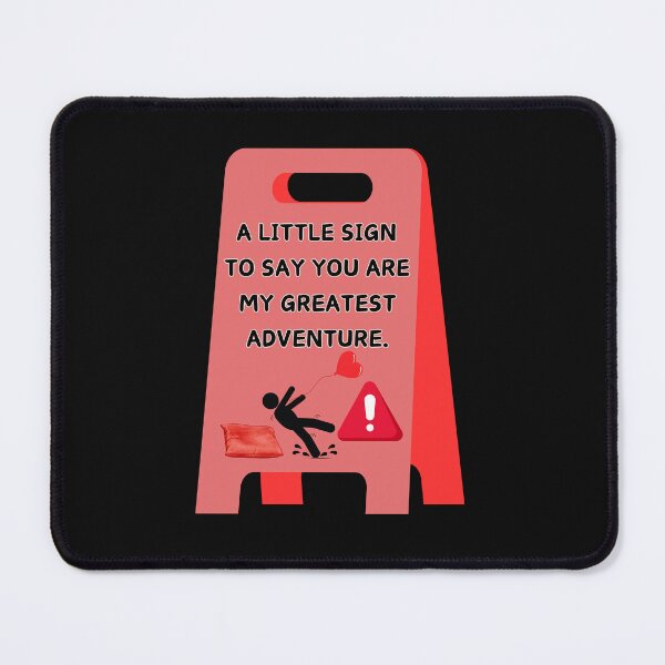 Item preview, A little sign to say You Are My Greatest Adventure. designed and sold by AlwaysHome.