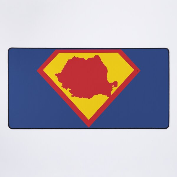 Item preview, SUPER ROMANIA SHIELD - Freedom Is The Superpower - SUPERHERO design designed and sold by pelagio.