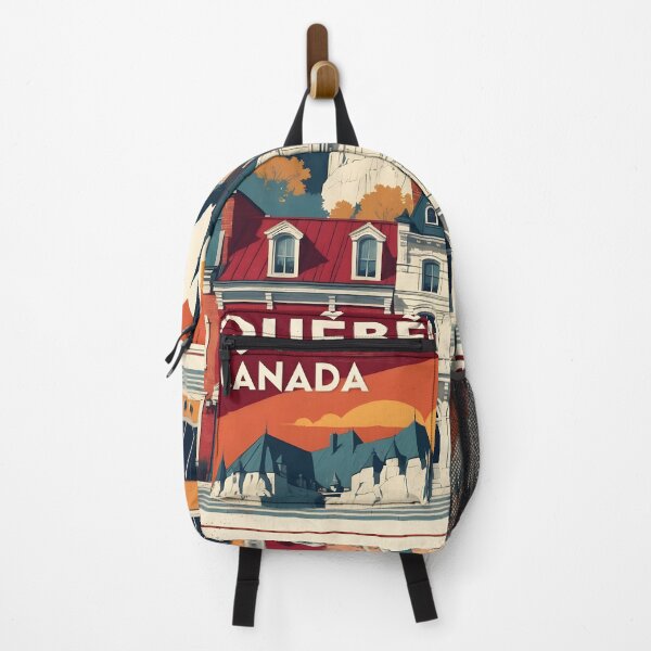 Item preview, Quebec Canada 1950s Vintage Travel Tourism designed and sold by TravelersGems.