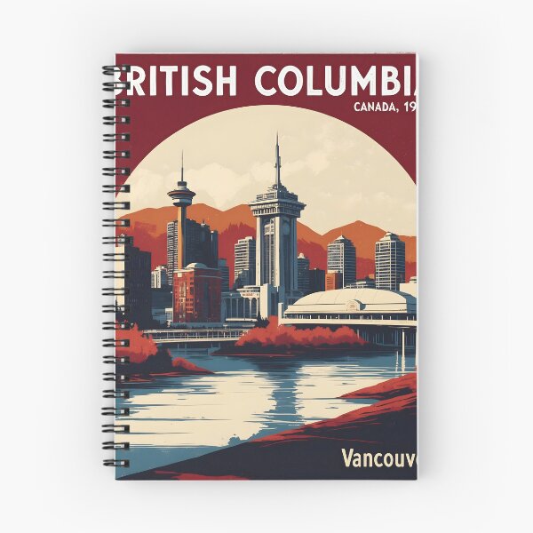 Item preview, British Columbia Canada 1950s Vintage Travel Tourism designed and sold by TravelersGems.