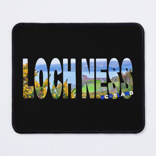 Item preview, LOCH NESS Scotland - Urquhart Castle Yellow Gorse Flowers designed and sold by Adam Gormley.