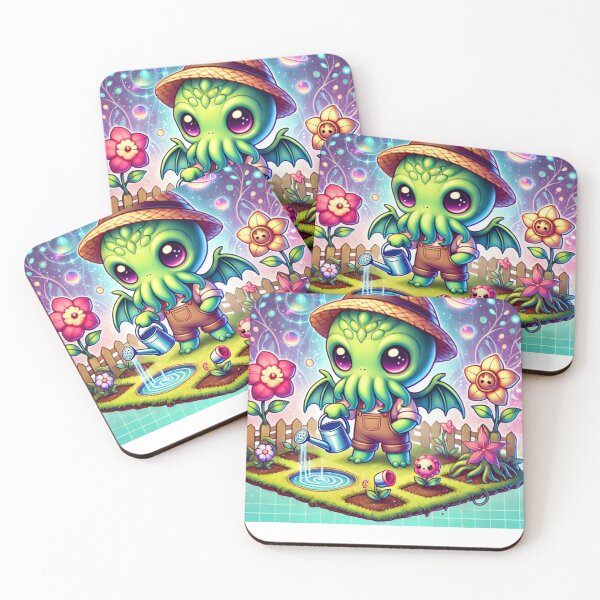 Item preview, Chibi Cthulhu: Cosmic Gardener designed and sold by AlejandroDigi.