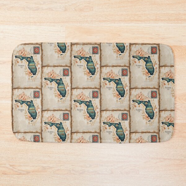 Item preview, Greetings from Florida USA Vintage Travel Retro Postcard Design designed and sold by TravelPostcardGems.