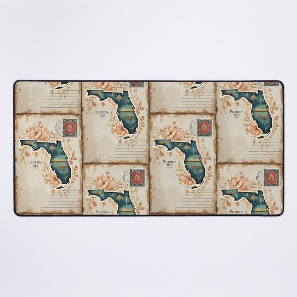 Item preview, Greetings from Florida USA Vintage Travel Retro Postcard Design designed and sold by TravelPostcardGems.