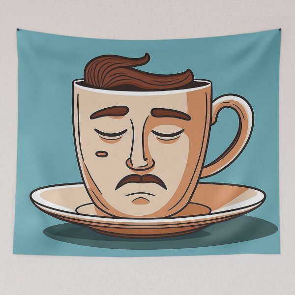 Item preview, Melancholy Mug designed and sold by Wesbro0.