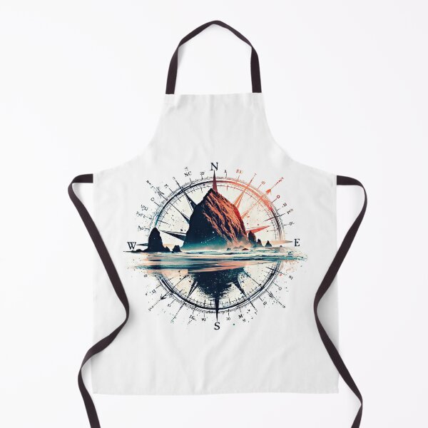 Item preview, Coastal Vibes Meets Navigation Goals | Cannon Beach Compass Rose designed and sold by H Jonas.