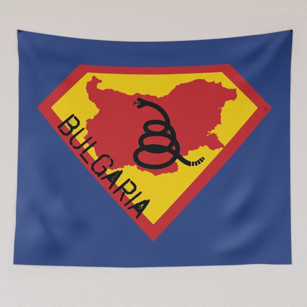 Item preview, BULGARIA SHIELD - Freedom Is The Superpower - Modern Gadsden Snake Flag - Dont Tread On Me SUPERHERO spellout design designed and sold by pelagio.
