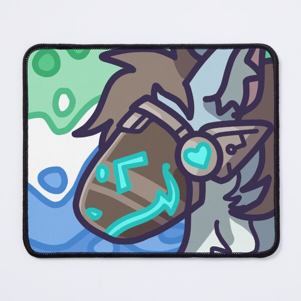 Item preview, Gay Protogen Furry Sticker designed and sold by FurAndWhiskersStudio.