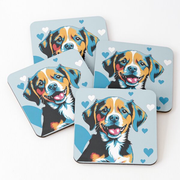 Item preview, Cute Puppy Valentine - Puppy Love designed and sold by RoseCandi.