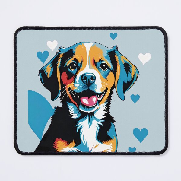 Item preview, Cute Puppy Valentine - Puppy Love designed and sold by RoseCandi.