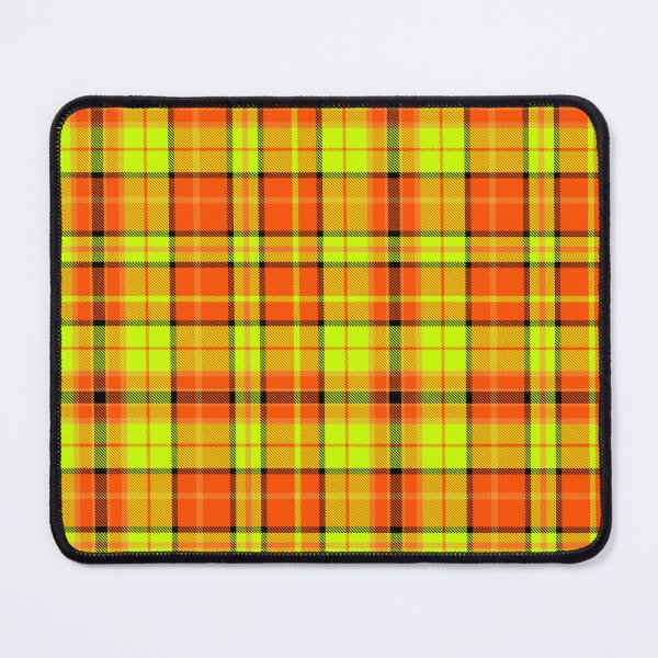 Item preview, Safety Green and Orange Twill Flannel Plaid 2 designed and sold by Chad K Art.
