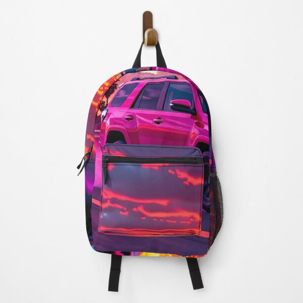 Item preview, Vibrant Sunset with 4x4 SUV: Style and Adventure designed and sold by andres felipe Guevara Rincon.