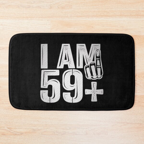 Item preview, I Am 59 Plus 1 Fingers – Funny 60th Birthday Humor designed and sold by tmerchtrends.