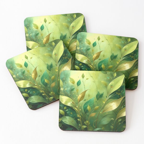 Item preview, Abstract leaves and stems designed and sold by semenol.