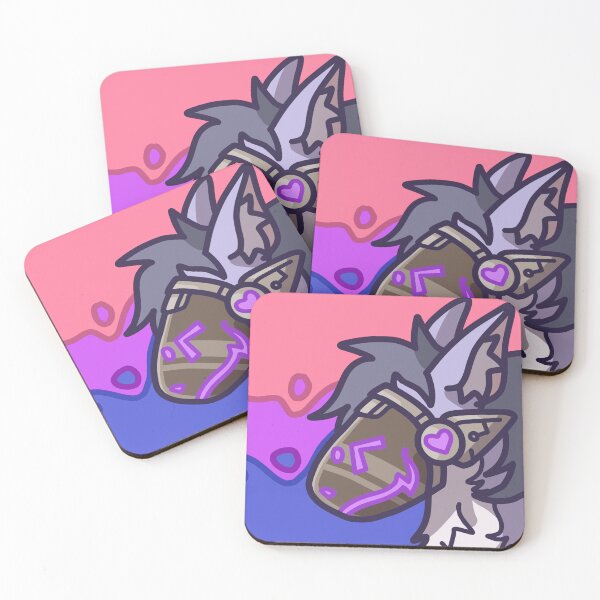 Item preview, Bisexual Protogen Furry Sticker designed and sold by FurAndWhiskersStudio.