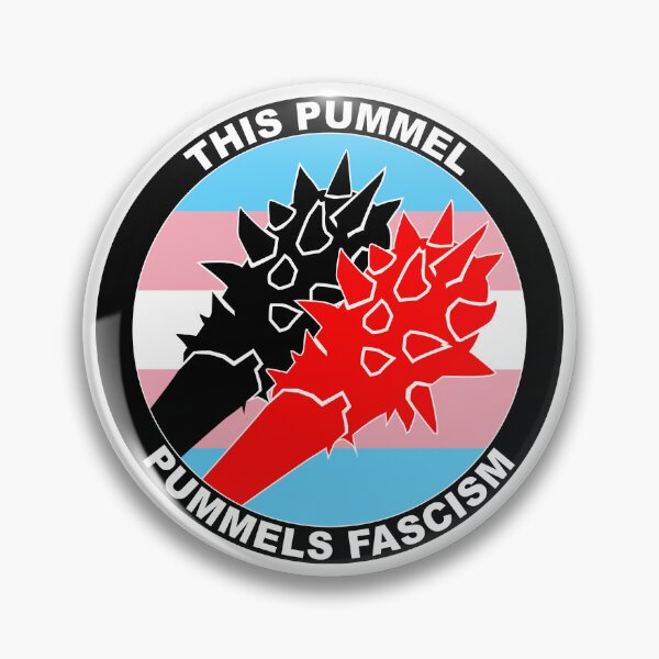Item preview, This Pummel Pummels Fascism Trans designed and sold by hikikomura1.