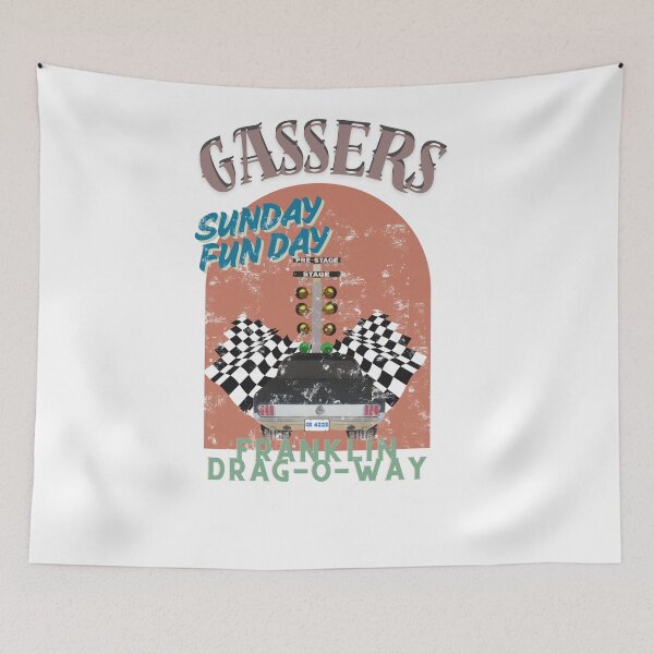 Item preview, 66 mustang drag racing poster designed and sold by TaraPen.
