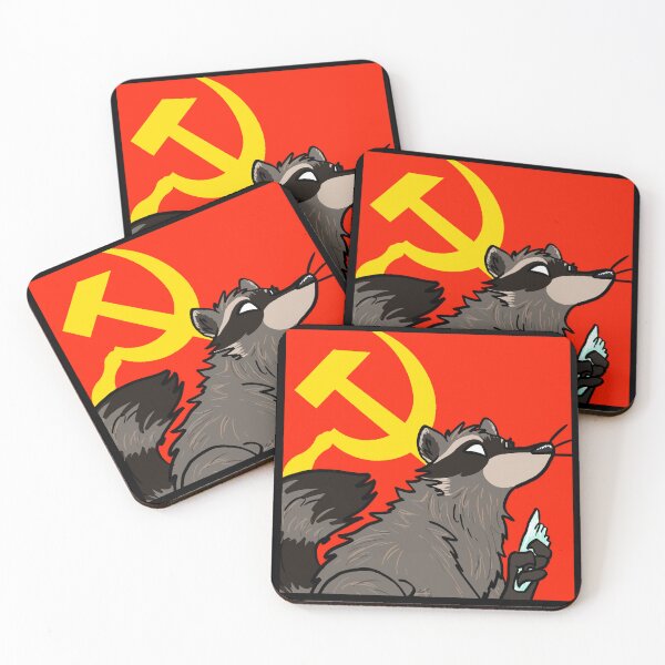 Item preview, Comrade Raccoon designed and sold by Shawn Deer Arts.