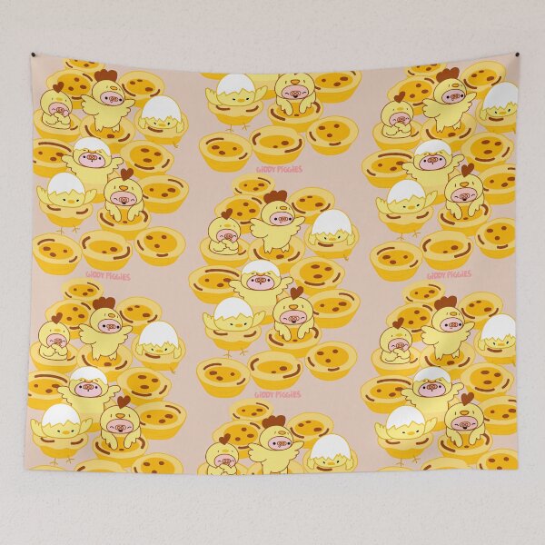 Item preview, Giddy Piggies Custard Tart  designed and sold by Giddy Piggies.