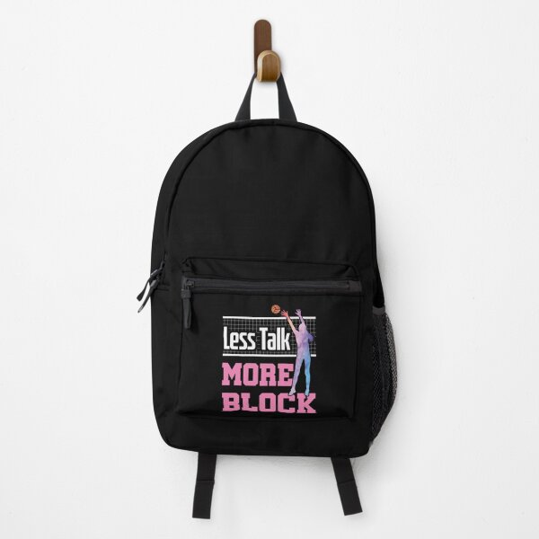 Item preview, Less Talk More Block Volleyball Middle Blocker designed and sold by jaygo.