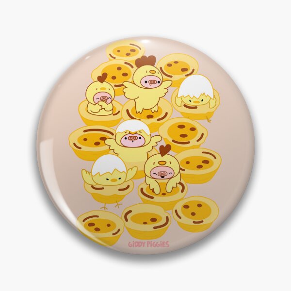 Item preview, Giddy Piggies Custard Tart  designed and sold by Giddy Piggies.