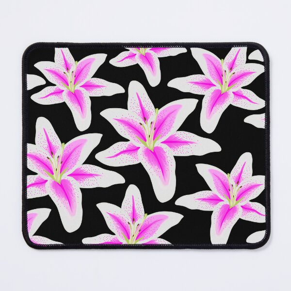 Item preview, Pink Lily Floral Pattern designed and sold by Toadison.