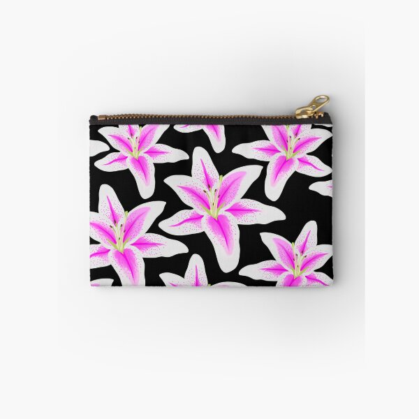 Item preview, Pink Lily Floral Pattern designed and sold by Toadison.